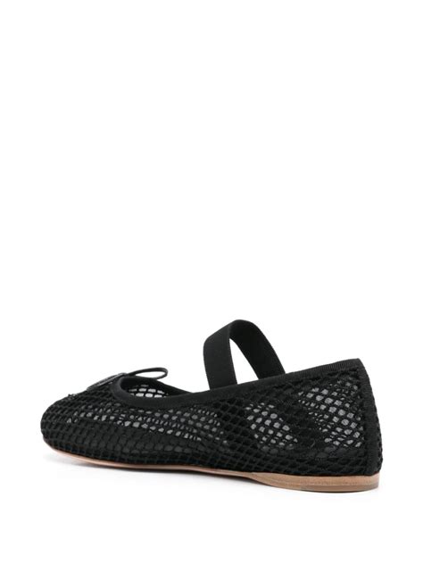 miu miu mesh ballet flats